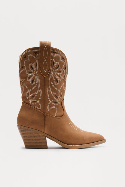 McGraw Cowboy Boots - Tan