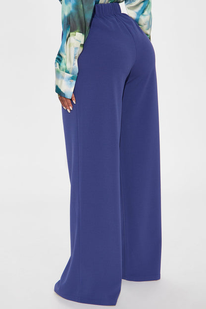 What Matters Most Wide Leg Trouser - Blue