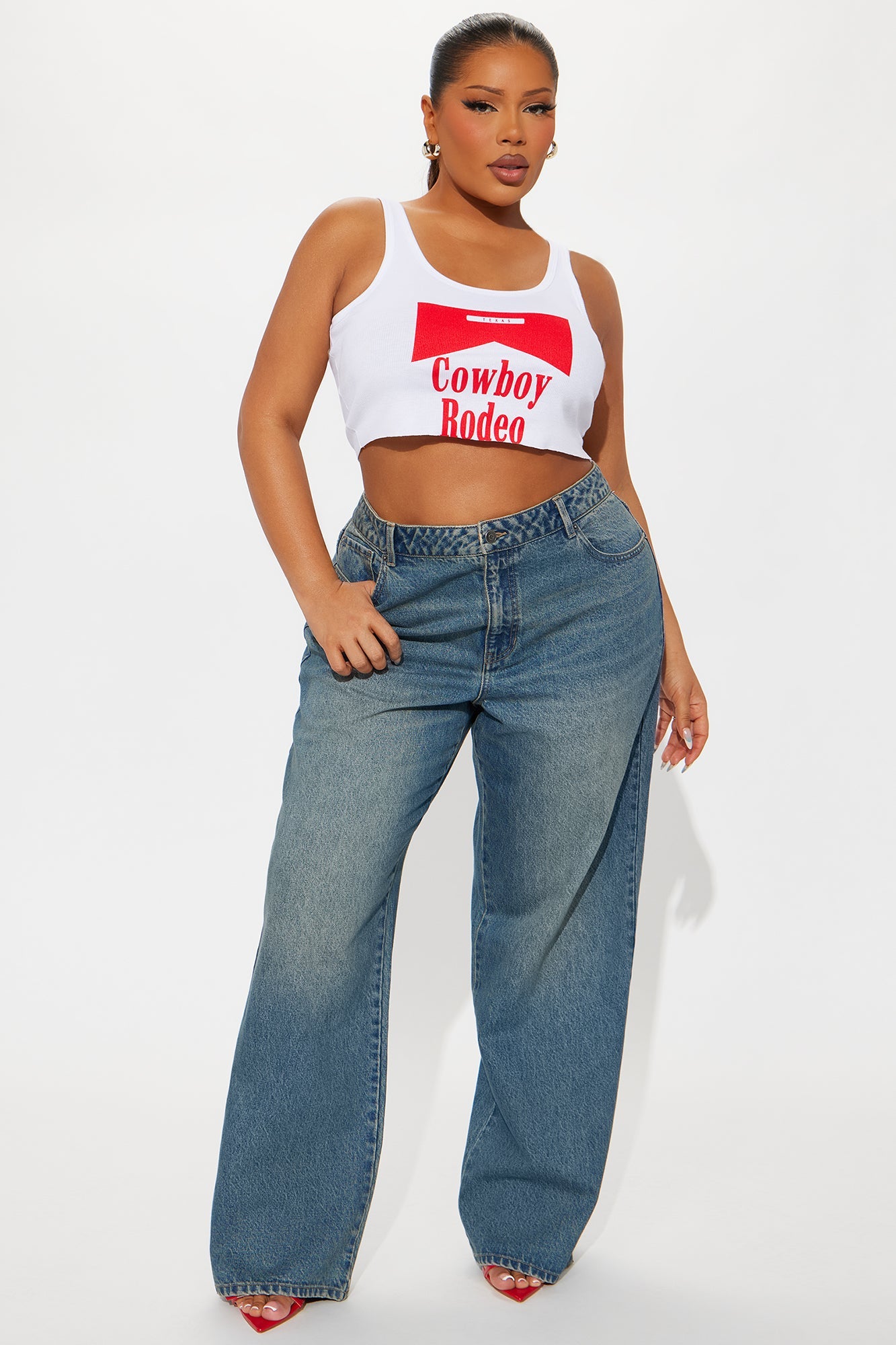 Match Made In Heaven Straight Leg Jeans - Dark Wash