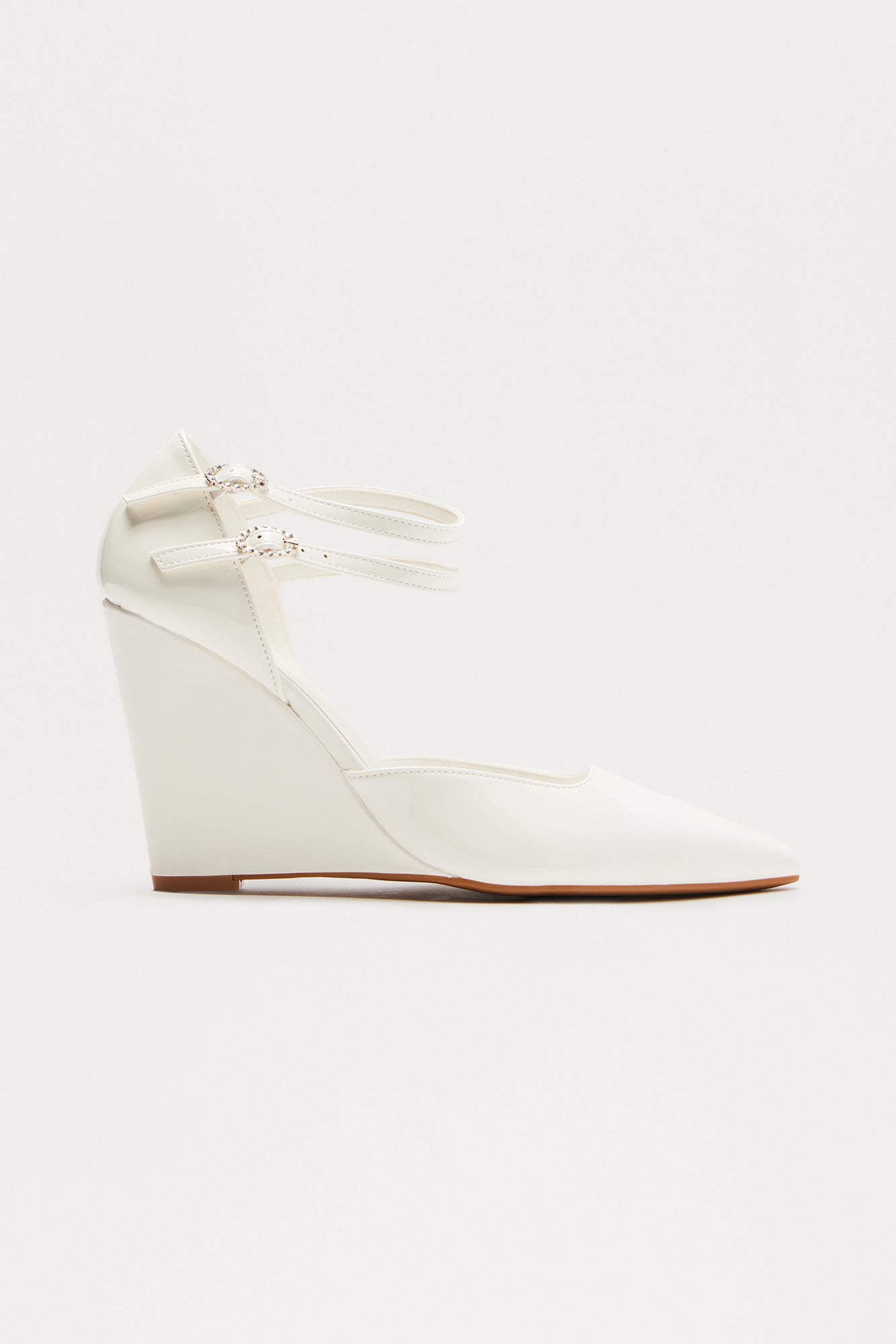 Cortez Pump Wedges - White