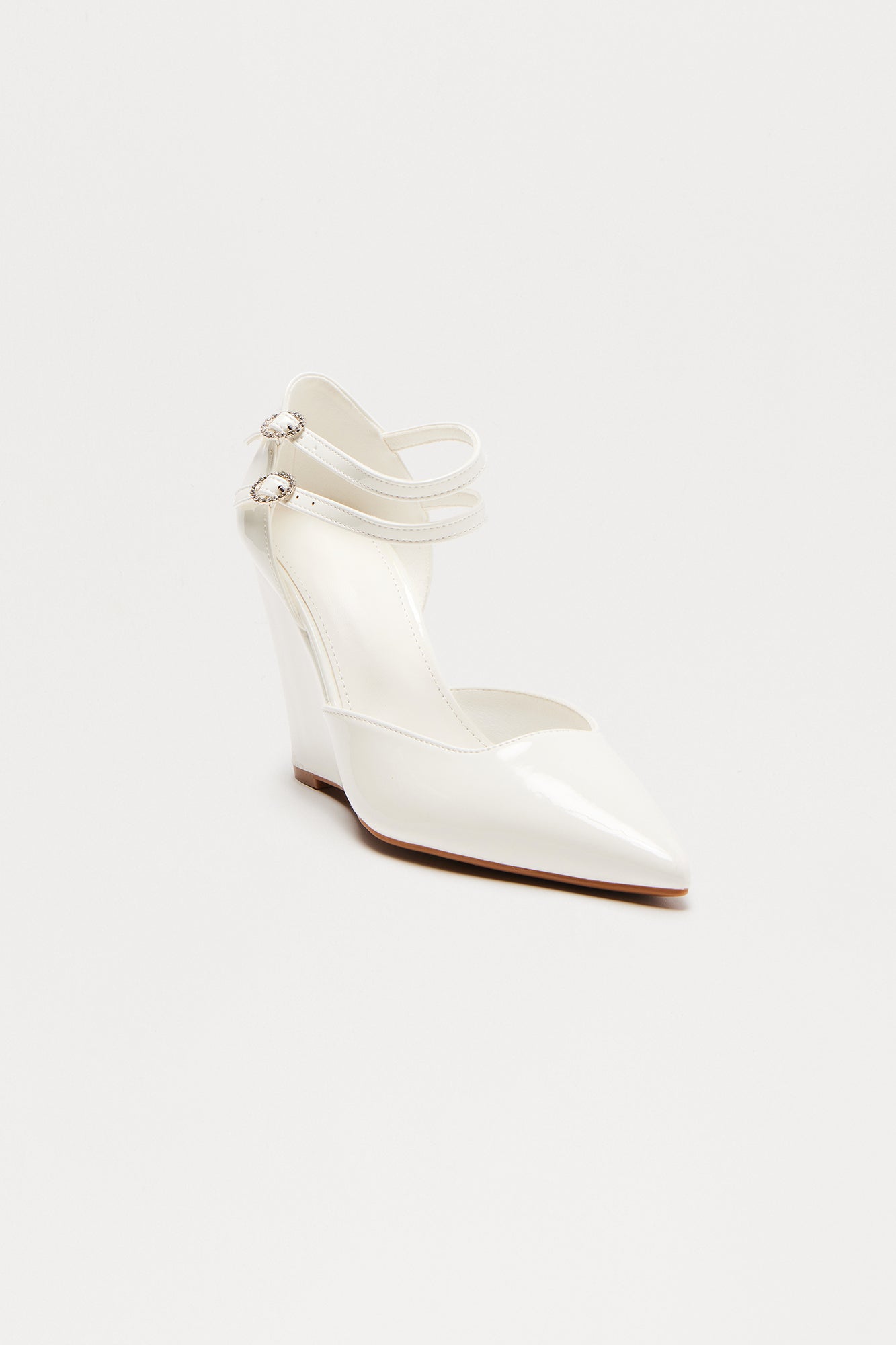 Cortez Pump Wedges - White
