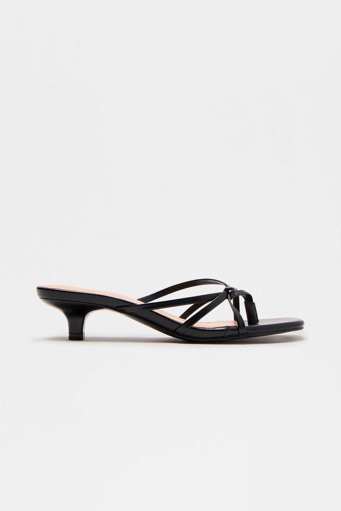 Anywhere Kitten Heels - Black