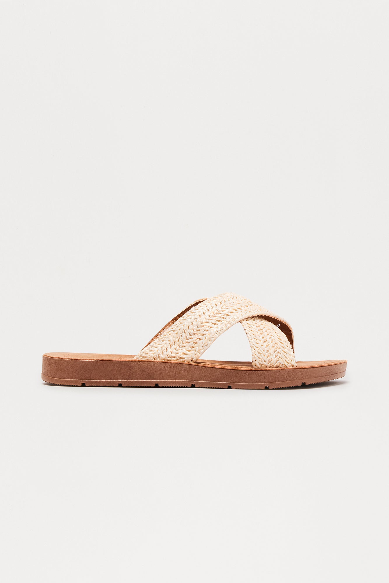 Shaws Cove Slip On Sandals - Beige