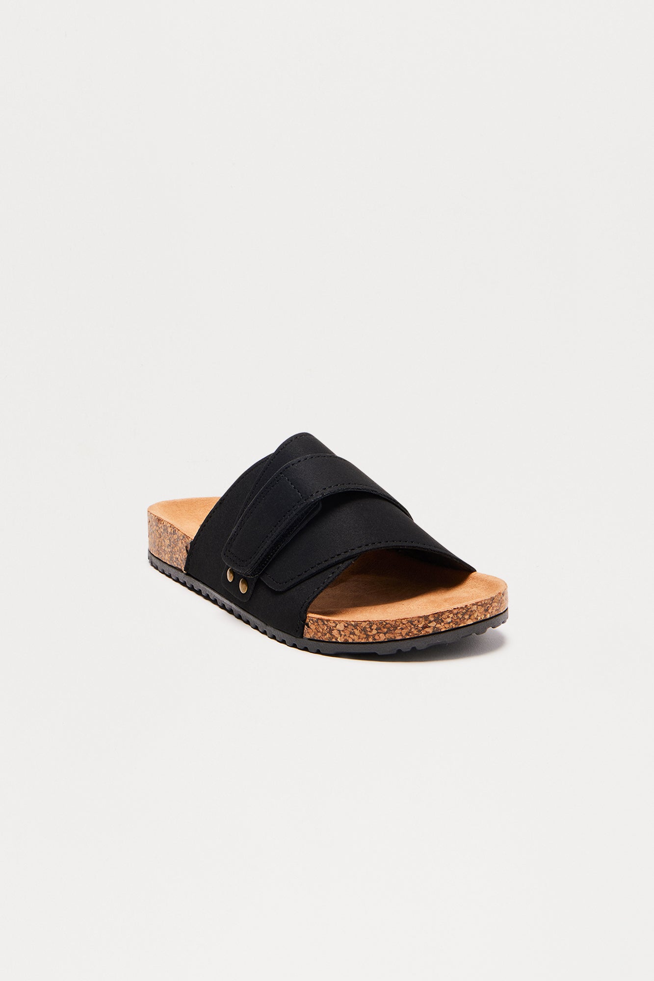 Russel Slip On Sandals - Black