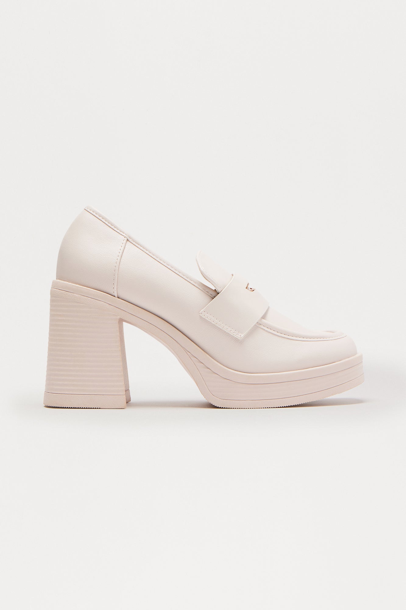 Cornell Platform Loafers - Ivory
