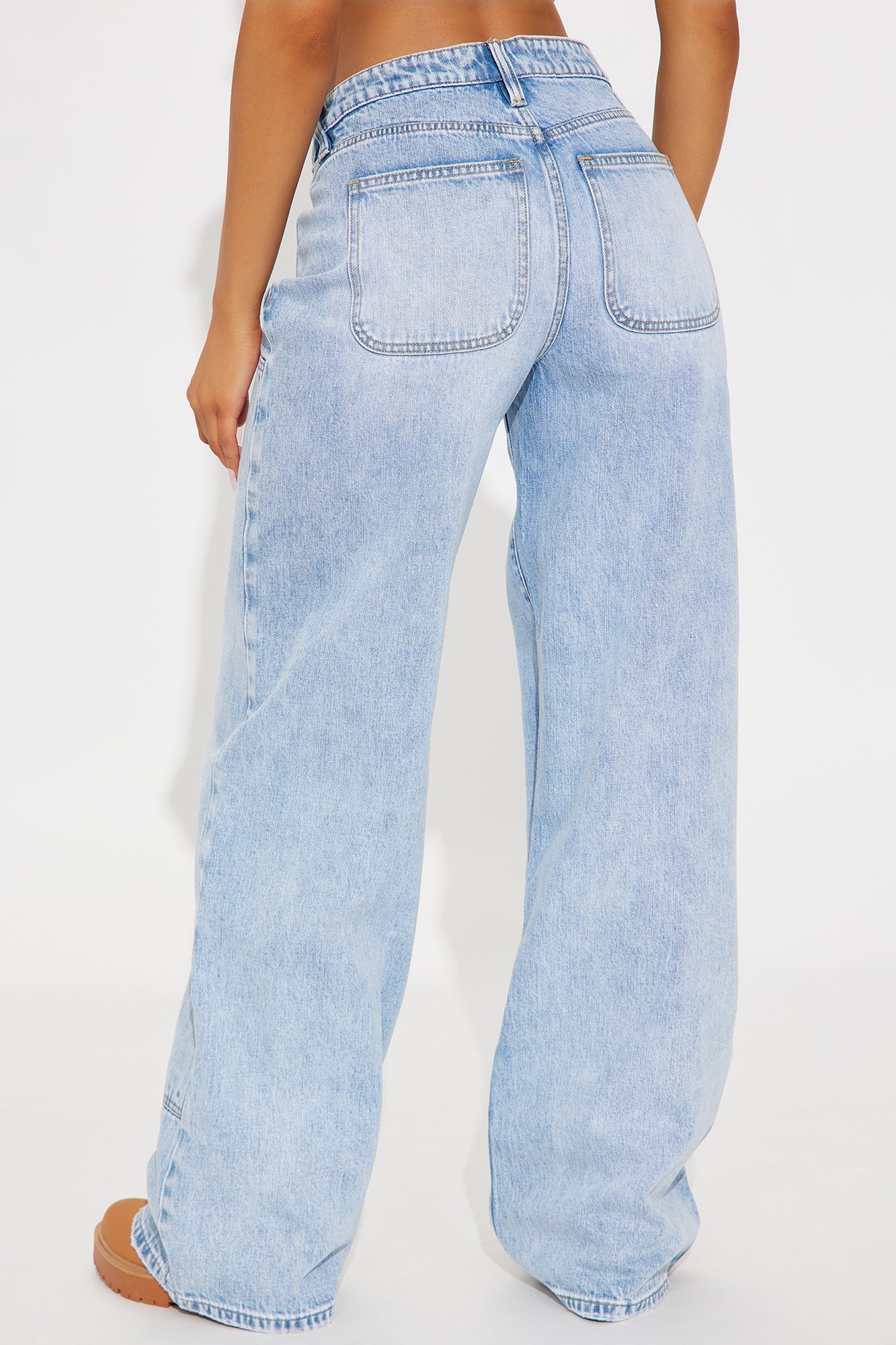 Time is Up Wide Leg Jeans - Medium Wash