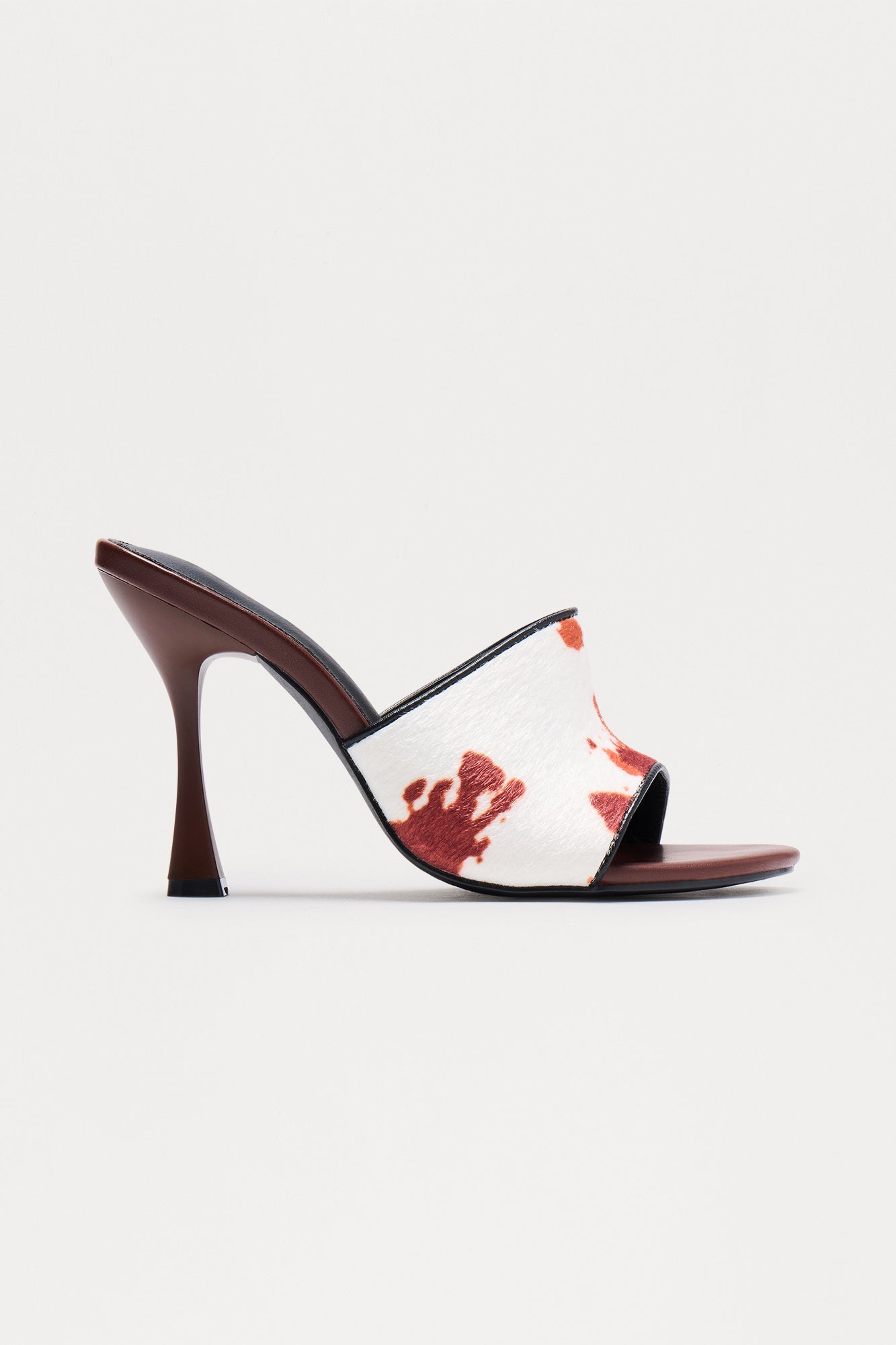 Karime Animal Print Heels - Chocolate