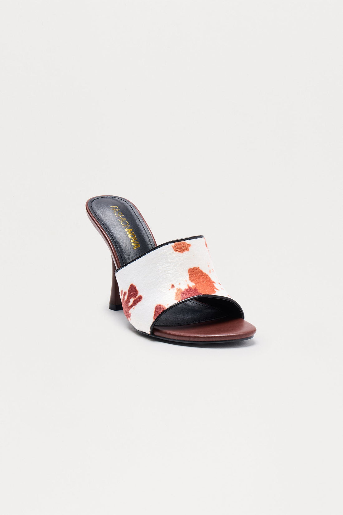 Karime Animal Print Heels - Chocolate