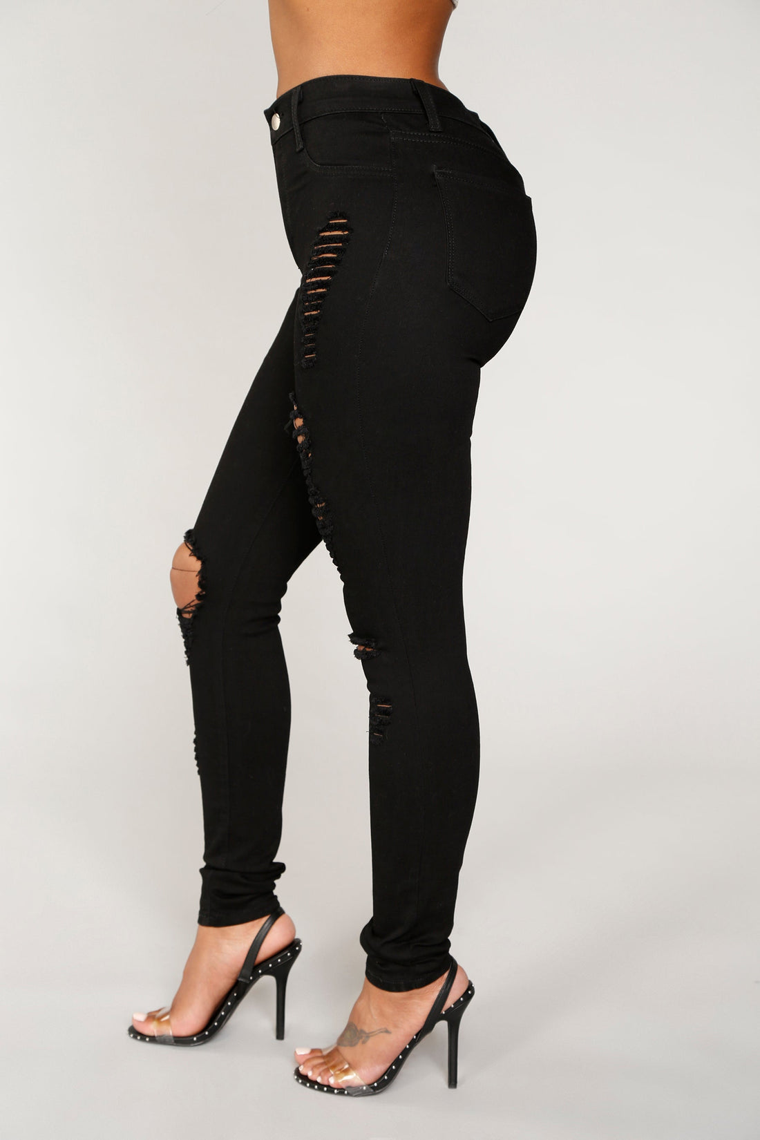 Hannah Skinny Jeans - Black