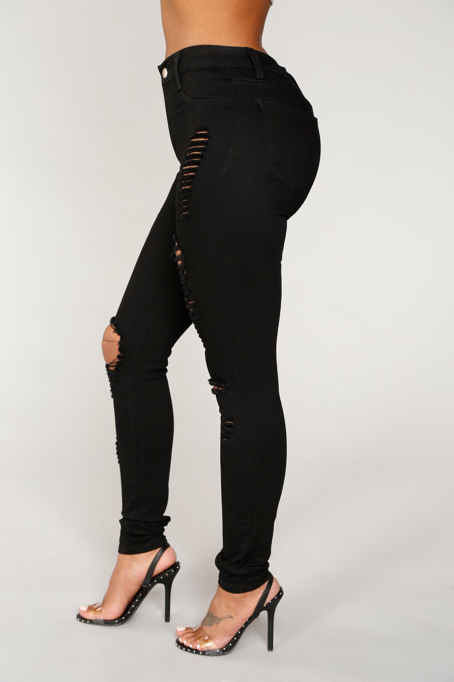 Hannah Skinny Jeans - Black