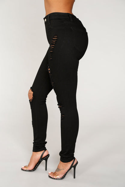 Hannah Skinny Jeans - Black