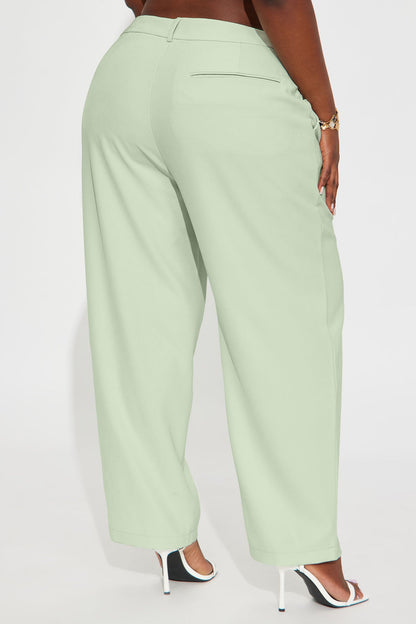 Said Something Trouser - Mint