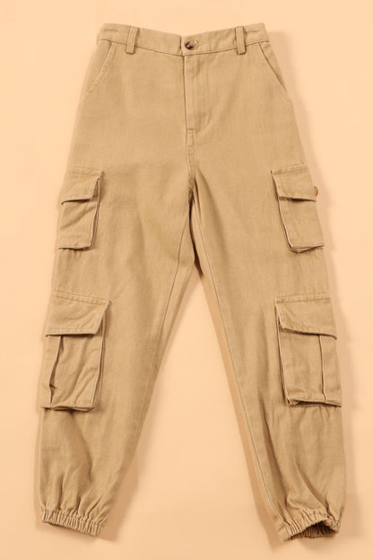 Mini Game Strong Cargo Joggers - Taupe