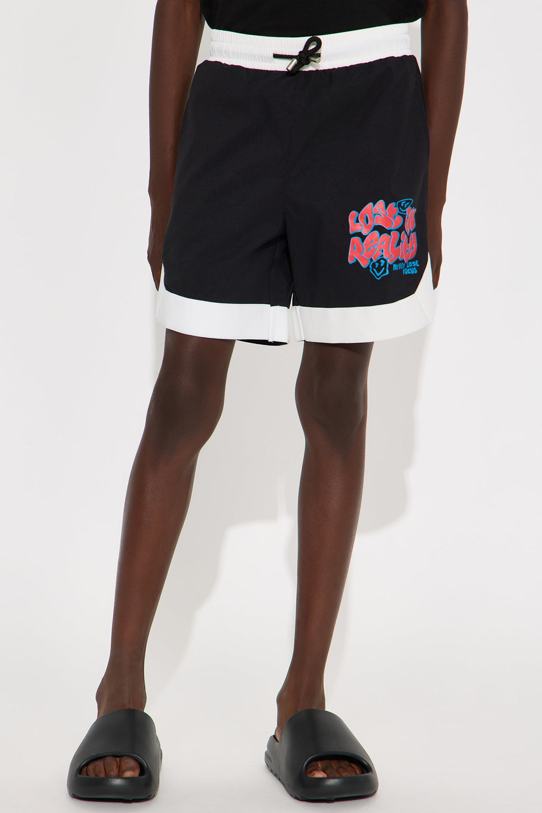 Mini Agile Taping Swim Classic Trunk - Black