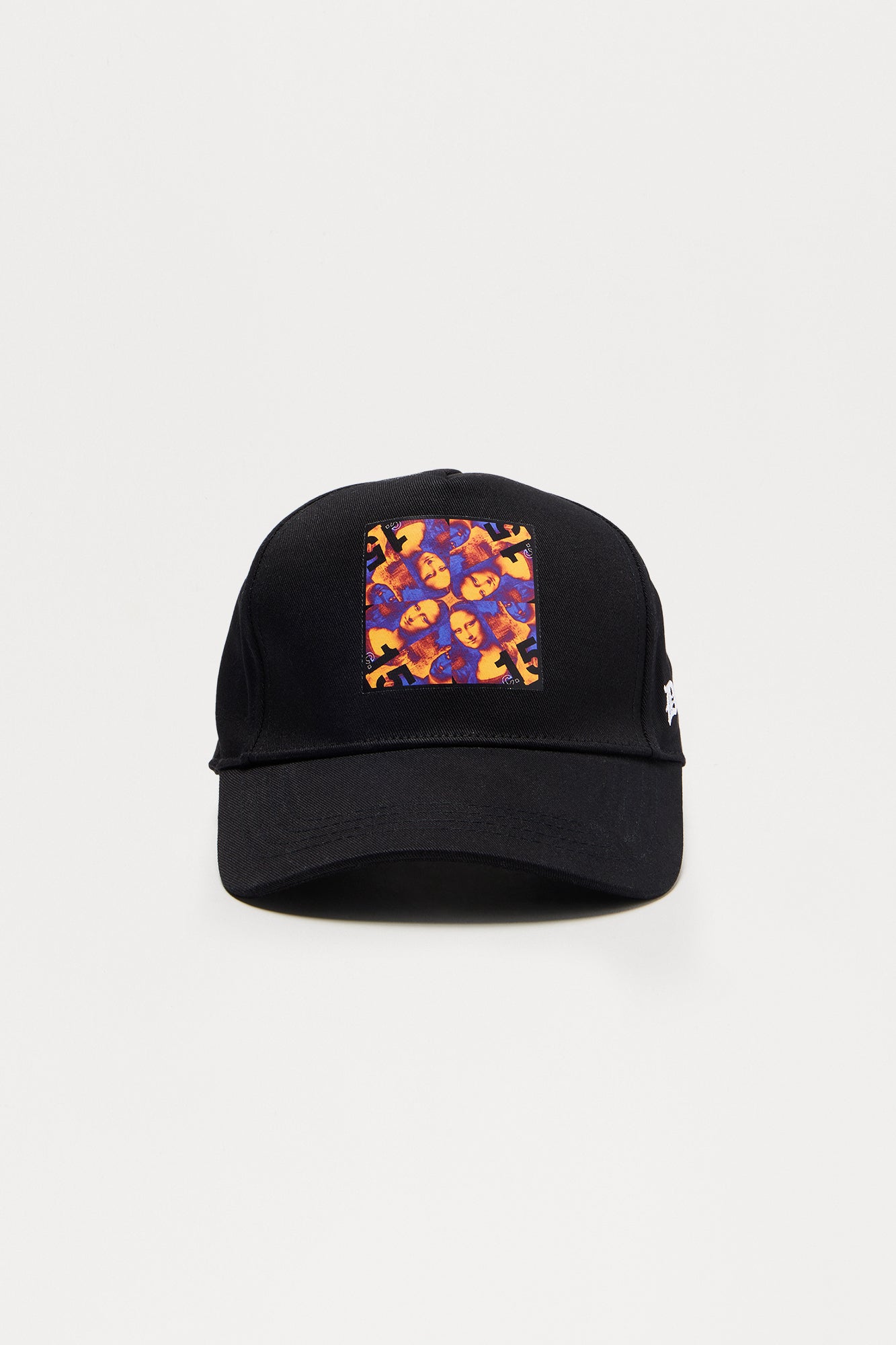 Da Vinci Mona Lisa Heat Snapback Hat - Black