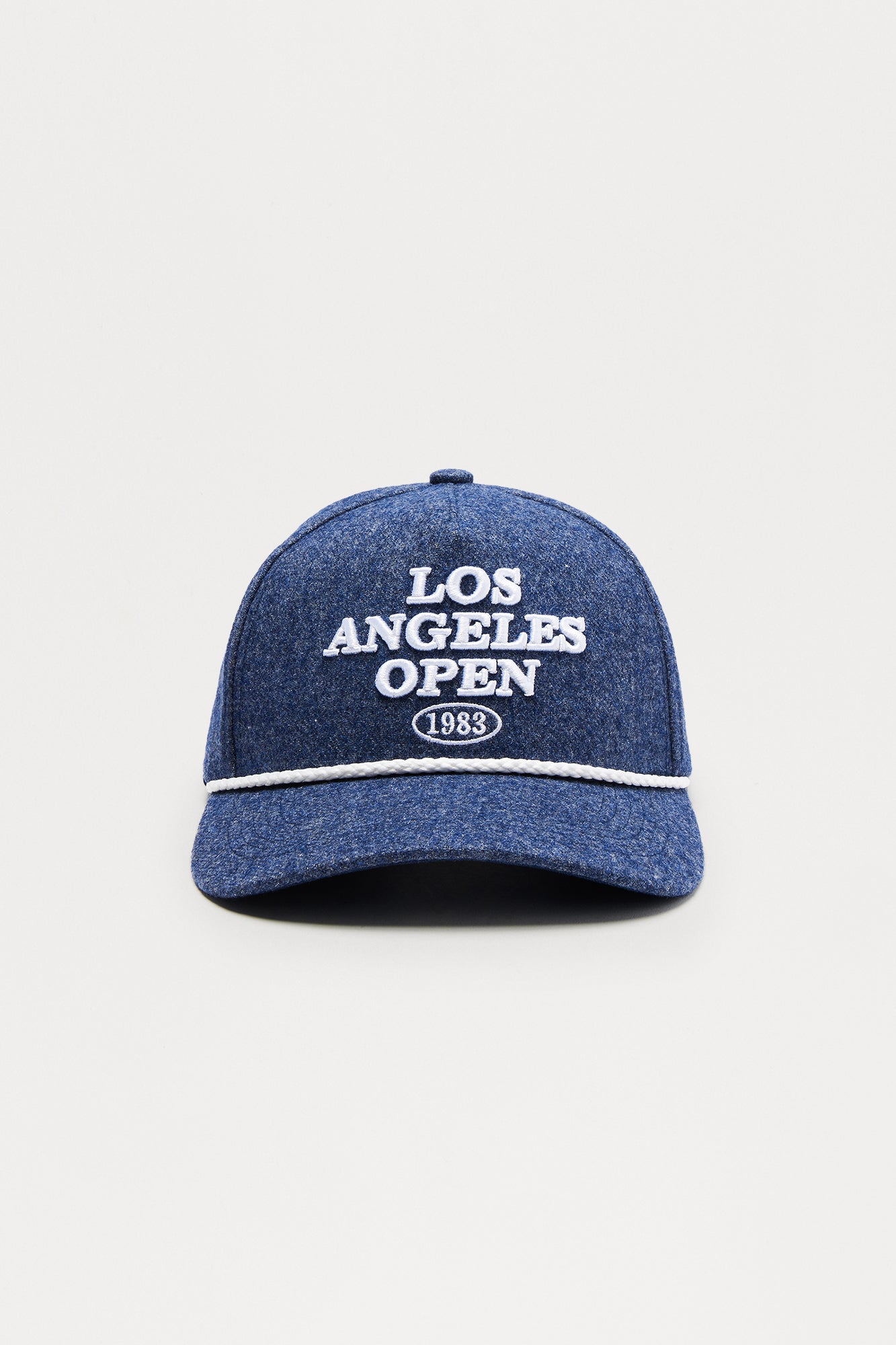 LA Open Snapback Hat - Blue/combo