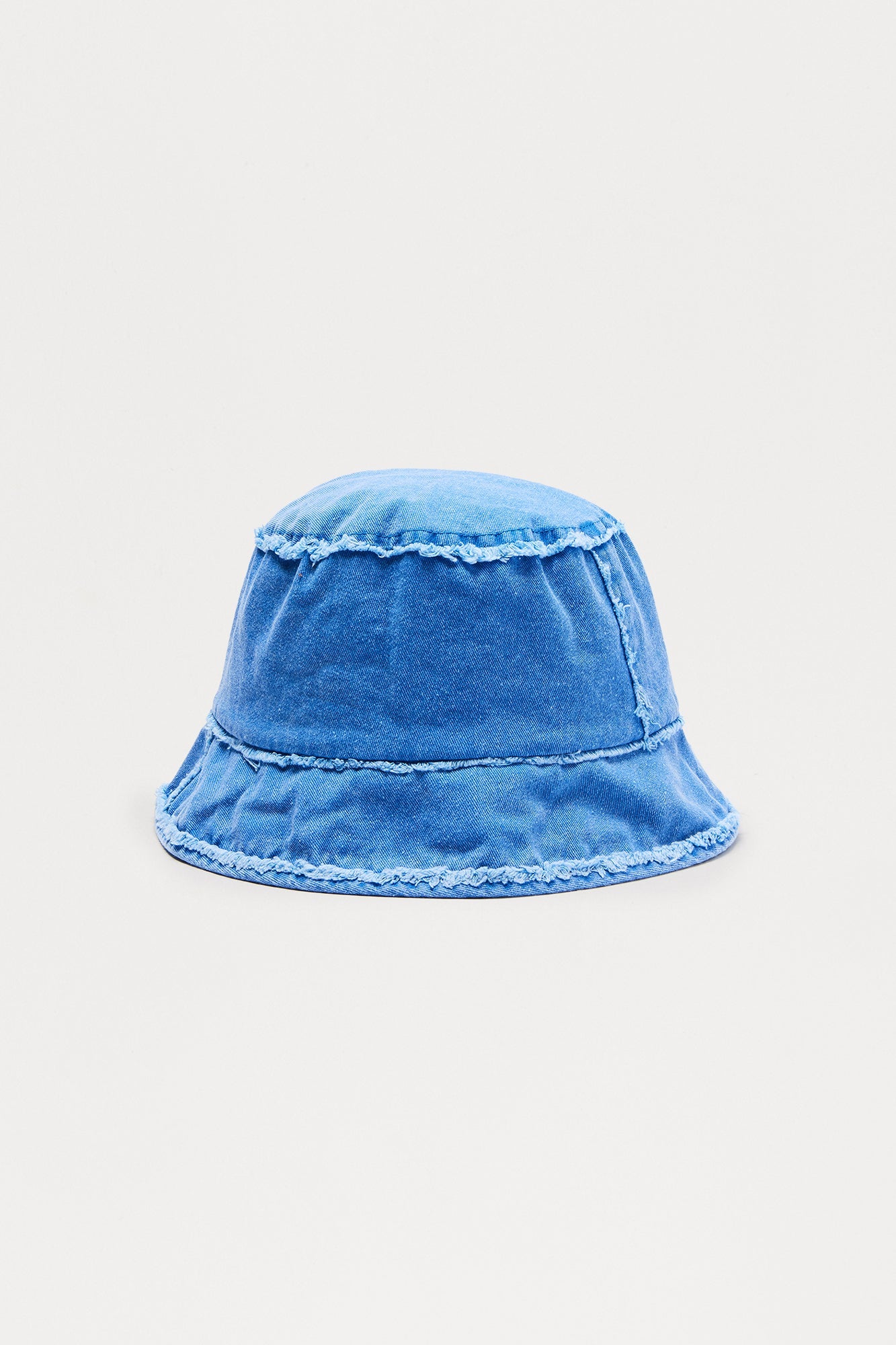 Distressed Washed Bucket Hat II - Blue