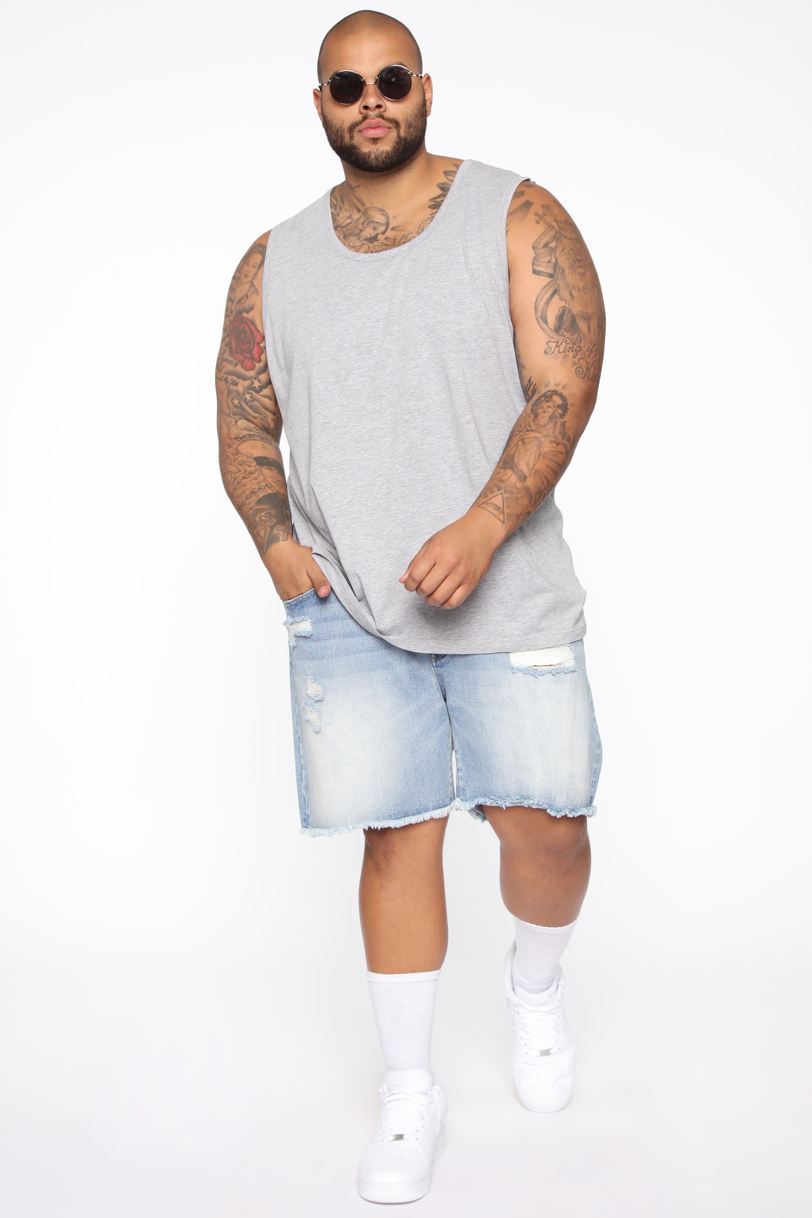 Essential Tank Top - Grey