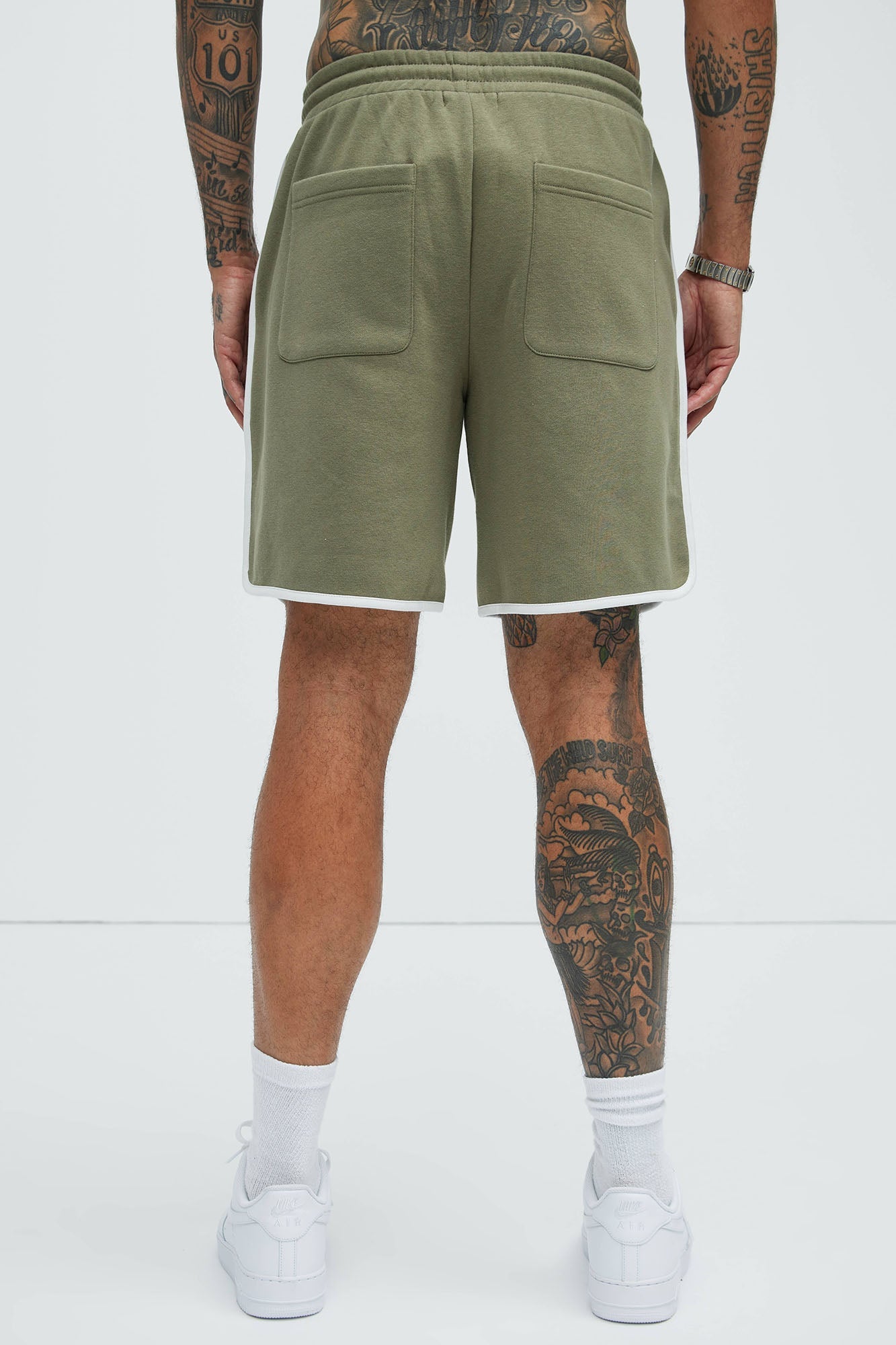 Tyson No Going Back Relaxed Shorts - Olive