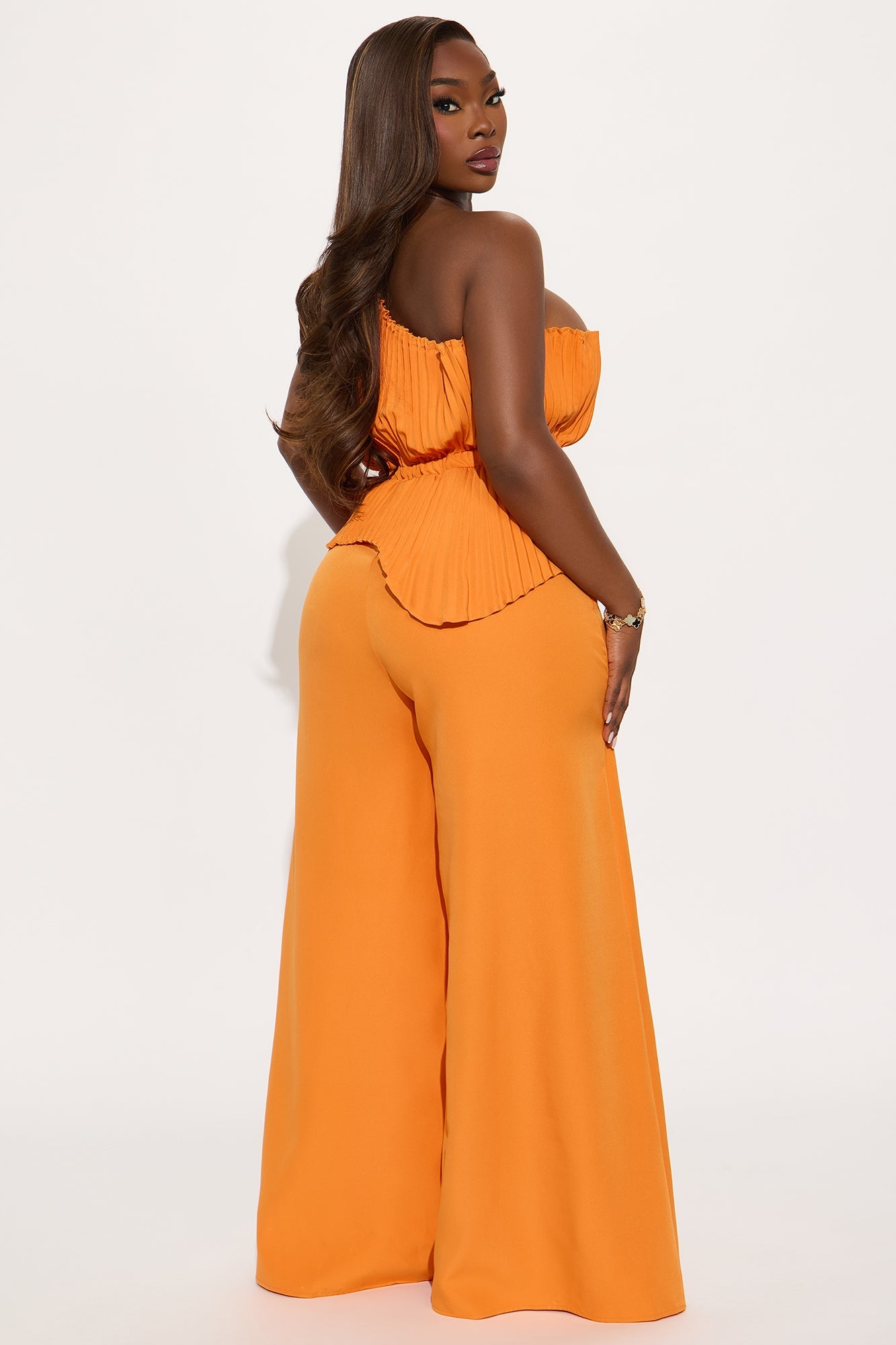 No Hesitation Jumpsuit - Orange