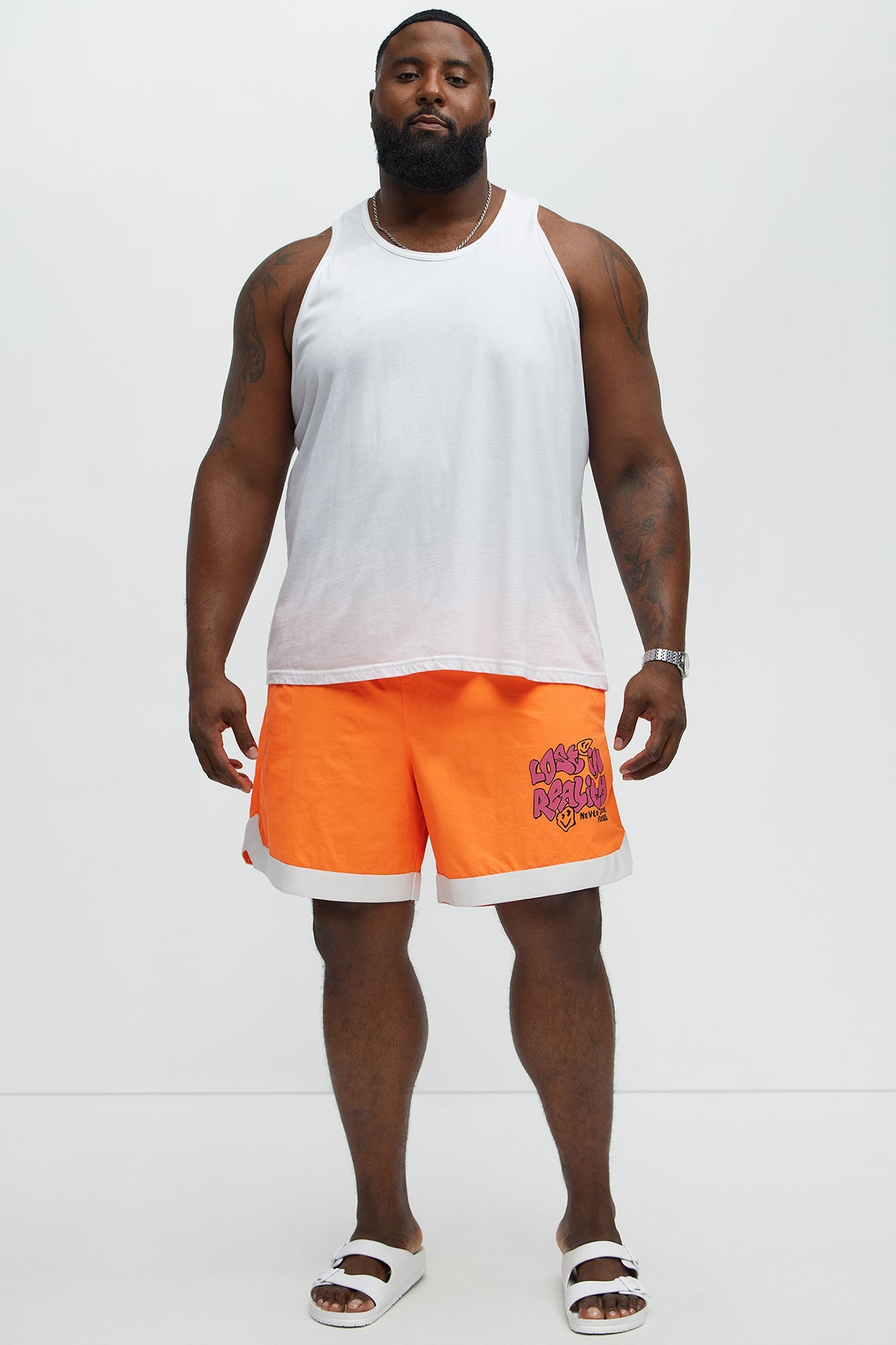 Agile Taping Swim Classic Trunk - Orange