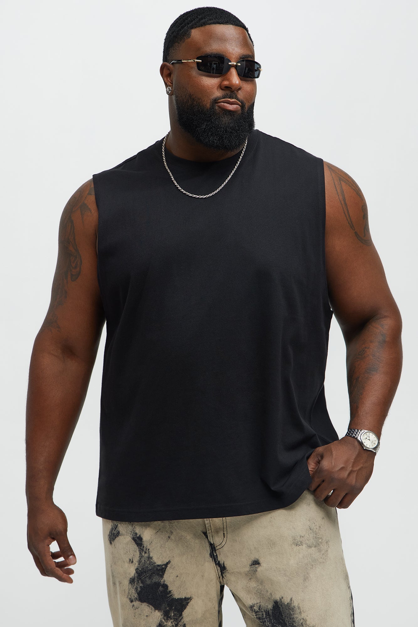 Forte Muscle Tee - Black