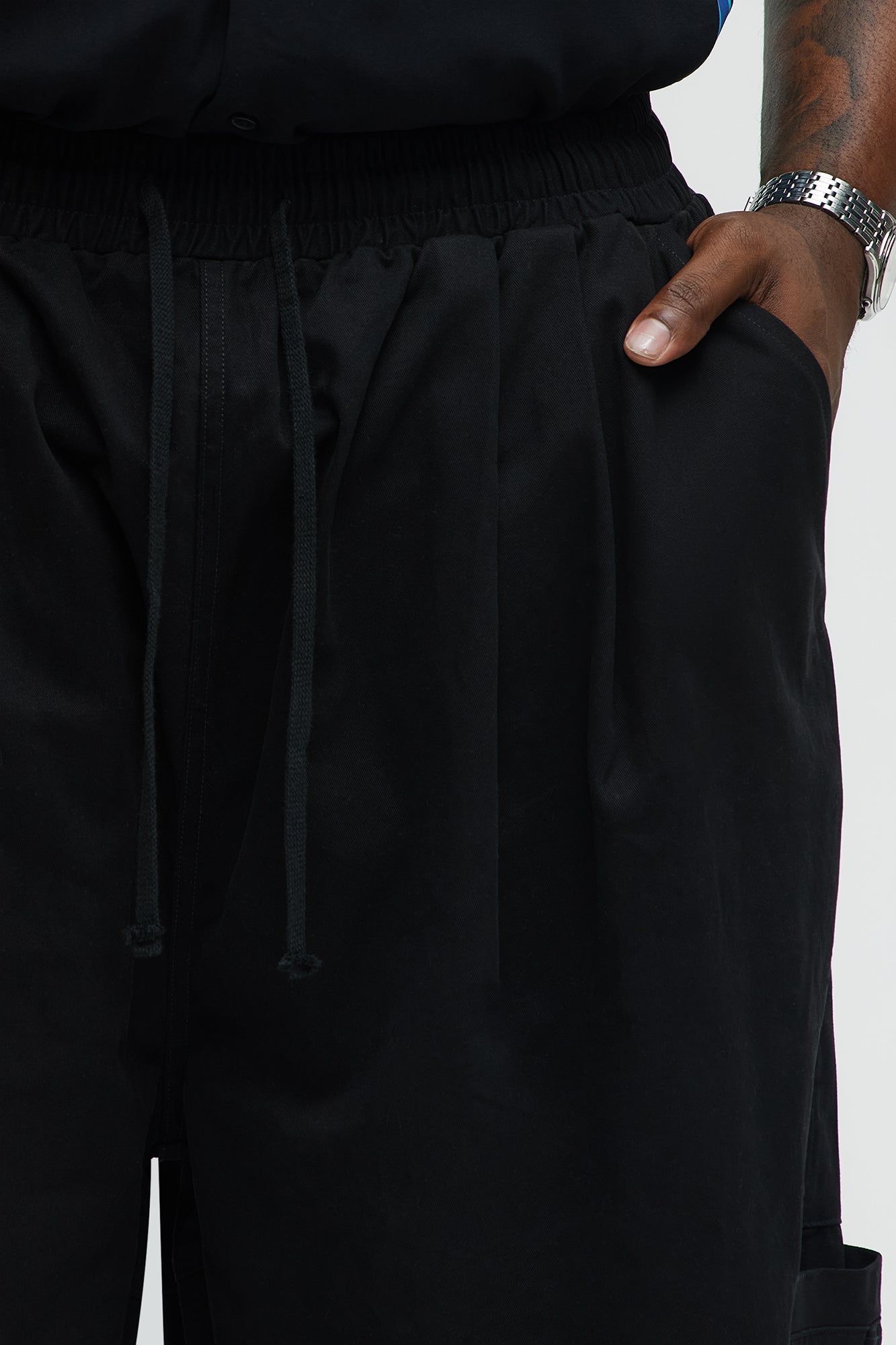 Baggy Damn Right Pants - Black