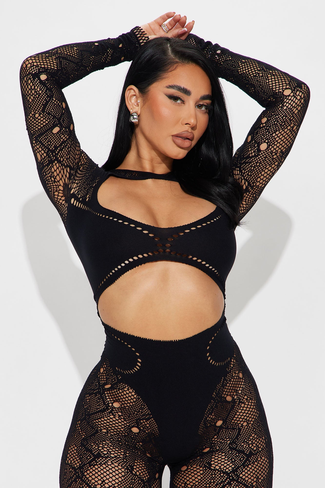 Weekend Outing Seamless Jumpsuit - Black