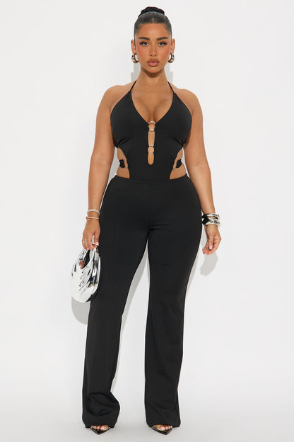 Self Expressions Jumpsuit - Black