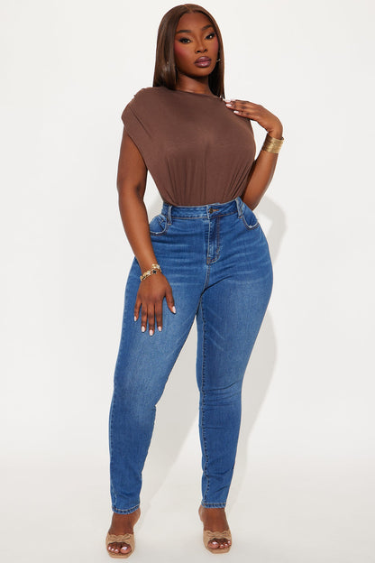 Tall Top Of The Line Stretch Skinny Jeans - Medium Wash