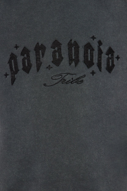 Mini Tyson Paranoid Society Relaxed Short Sleeve Tee - Charcoal