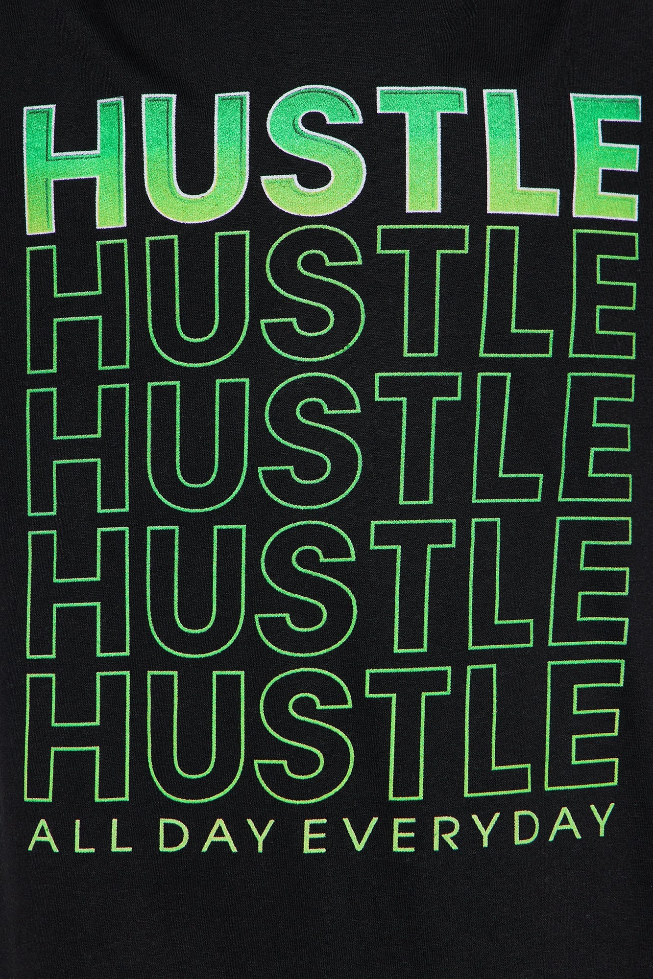 Mini Hustle Daily Short Sleeve Tee - Black