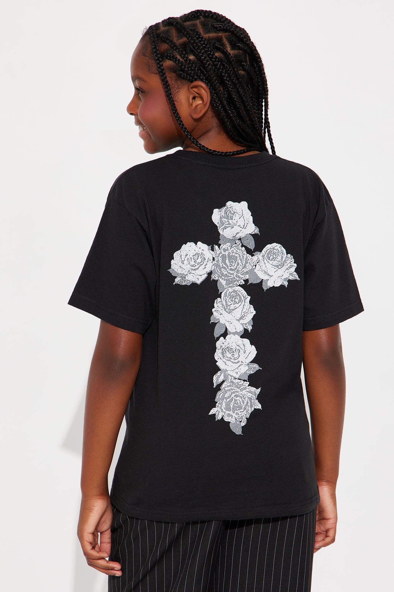 Mini Count Your Blessings Washed Tee - Black Wash
