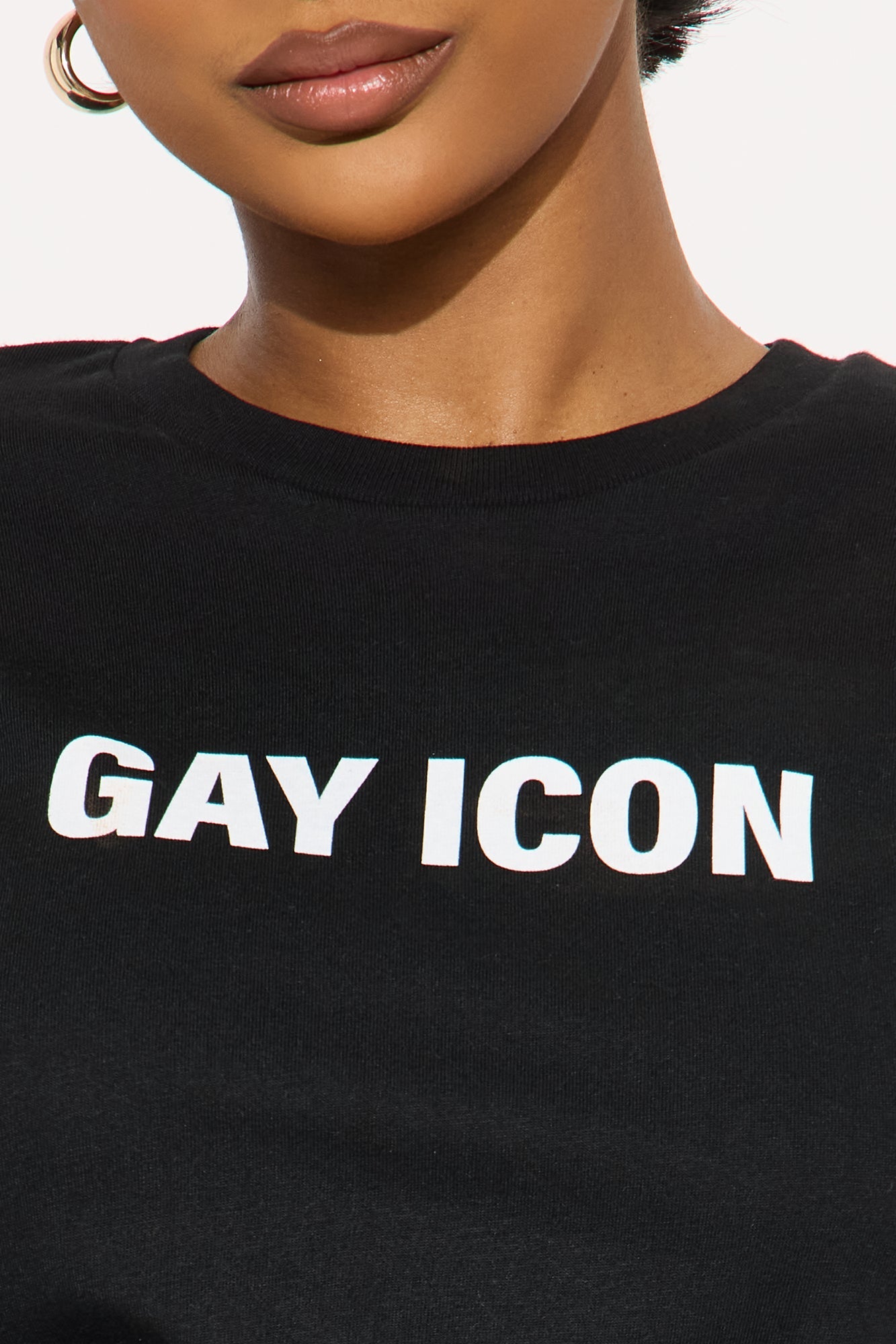 Gay Icon Tee - Black