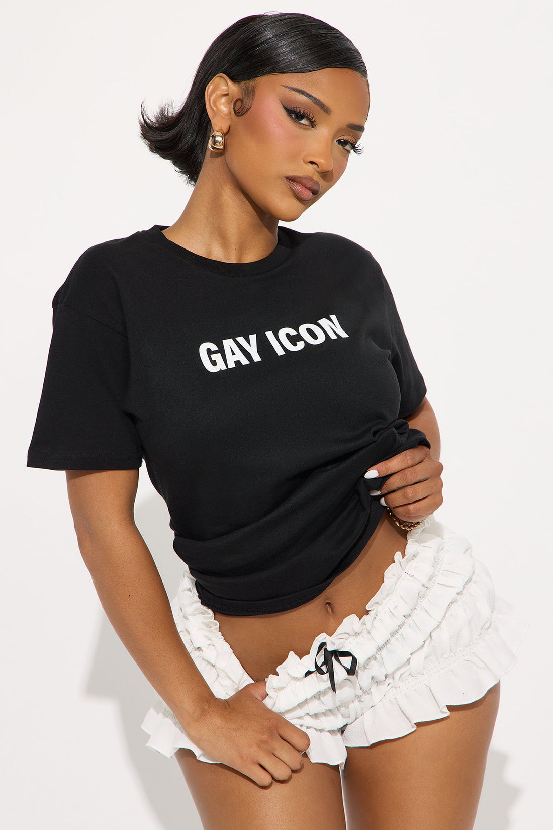 Gay Icon Tee - Black