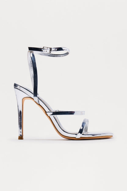 Kettner Heeled Sandals - Silver
