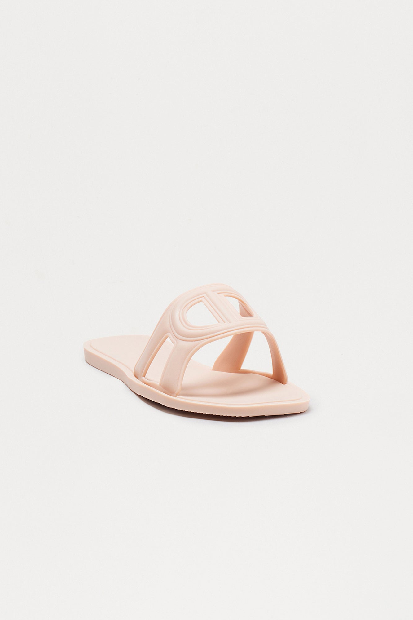 Shawn Slip On Sandals - Nude