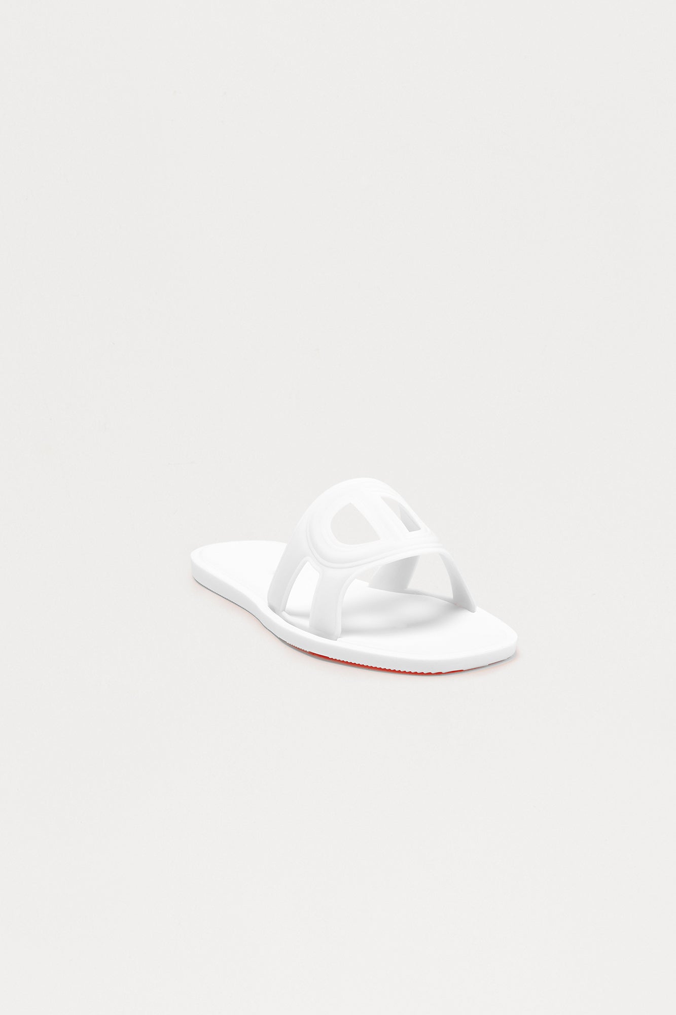 Shawn Slip On Sandals - White