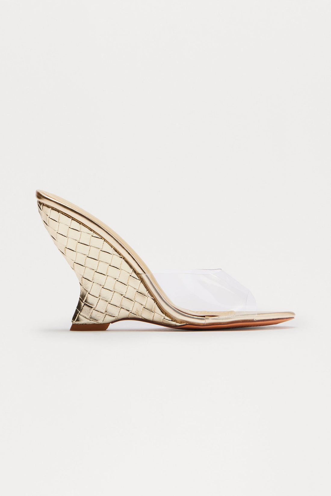 Linzy Metallic Wedges - Gold