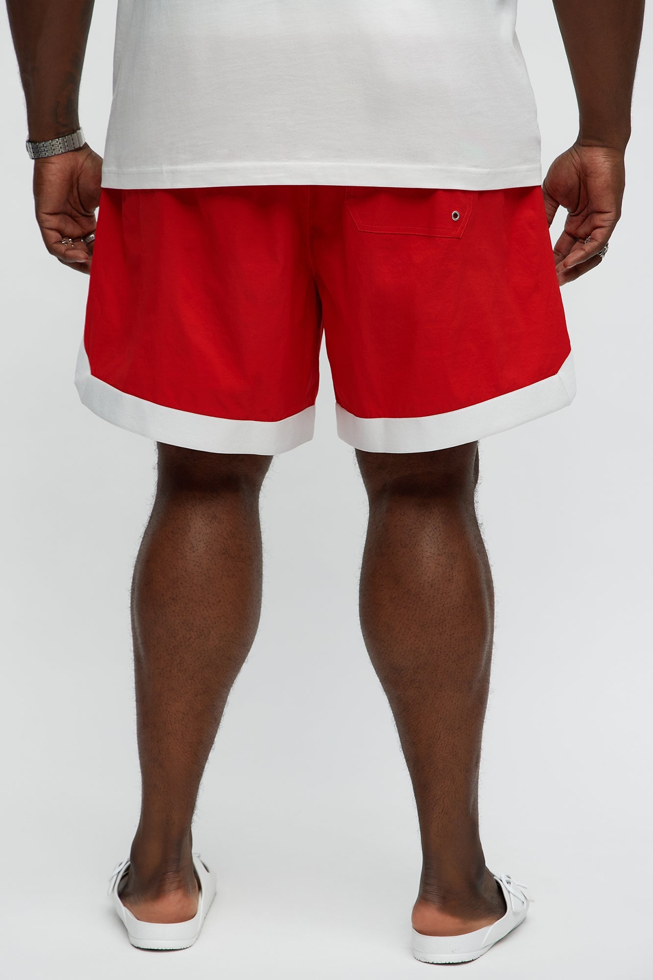 Agile Taping Swim Classic Trunk - Red