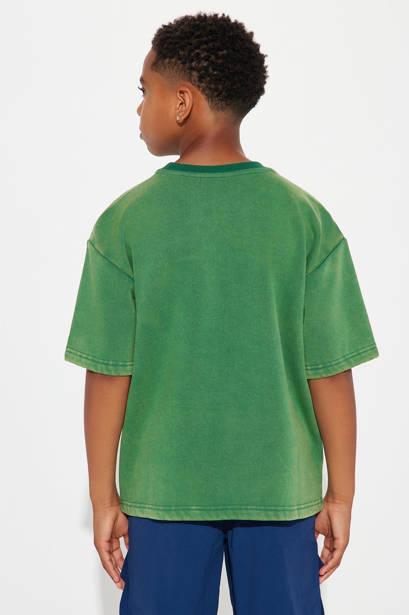 Mini Kyle Oversized Tee - Green