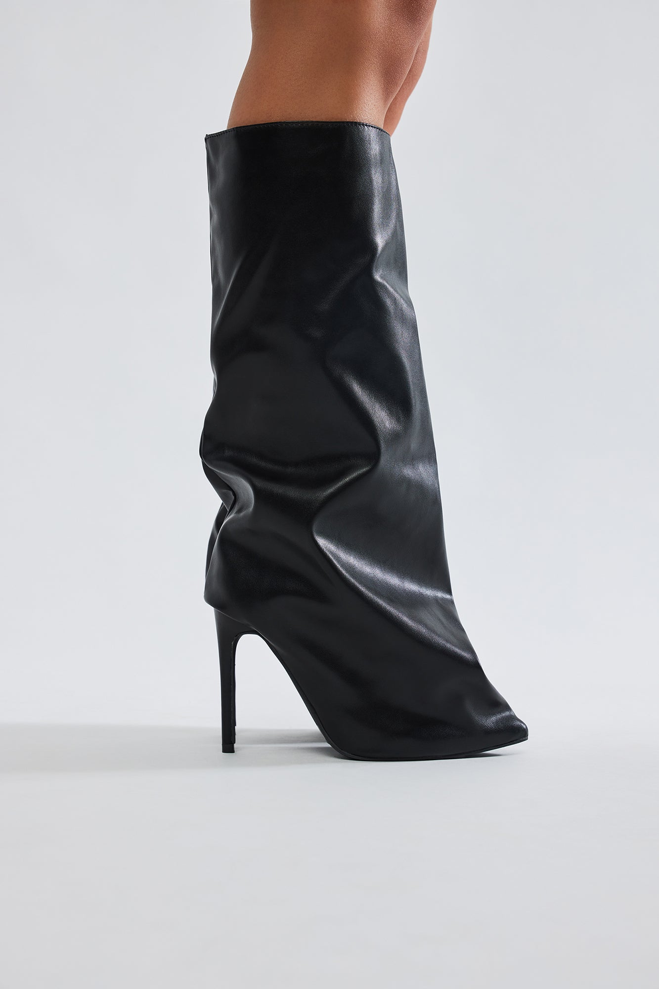 Jeni Knee High Boots - Black