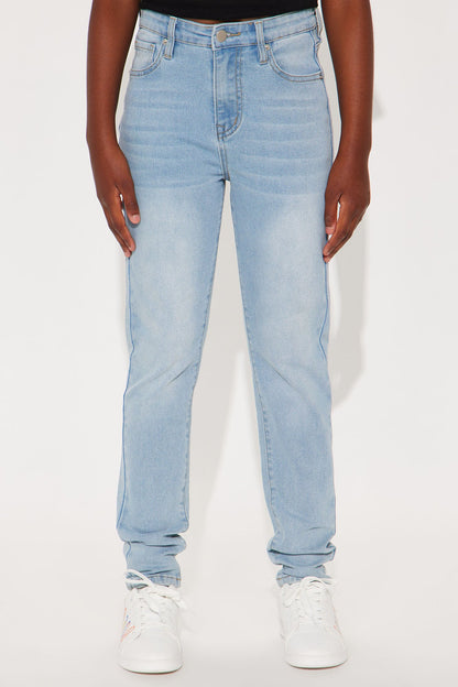 Mini Alaia Stretch Skinny Jeans - Light Wash