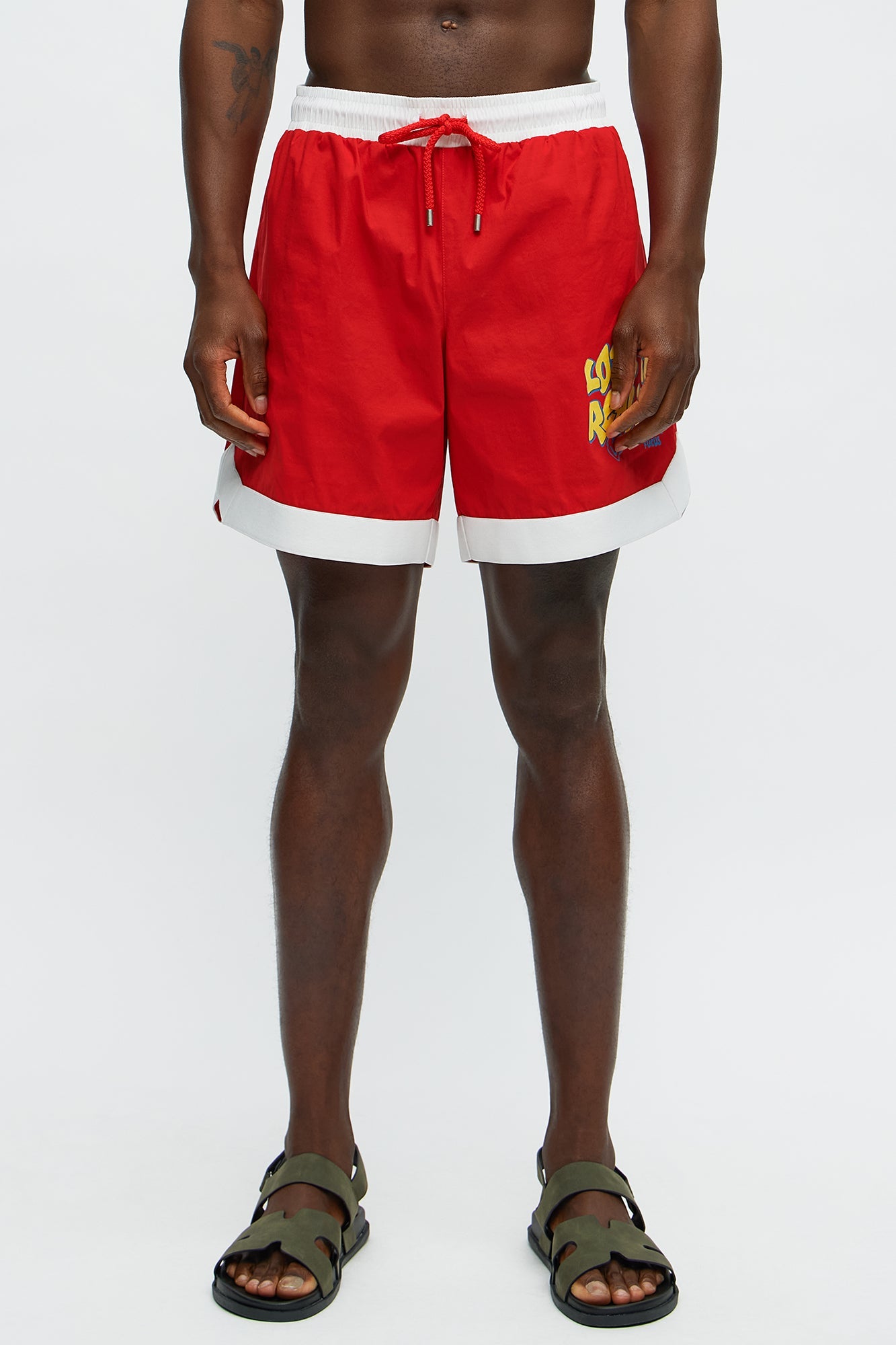 Agile Taping Swim Classic Trunk - Red