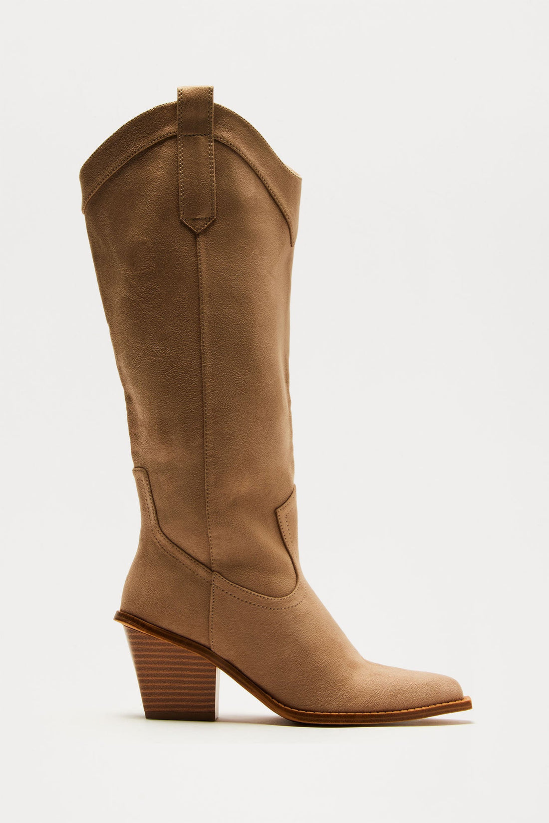 Desert Sun Cowboy Boots - Nude