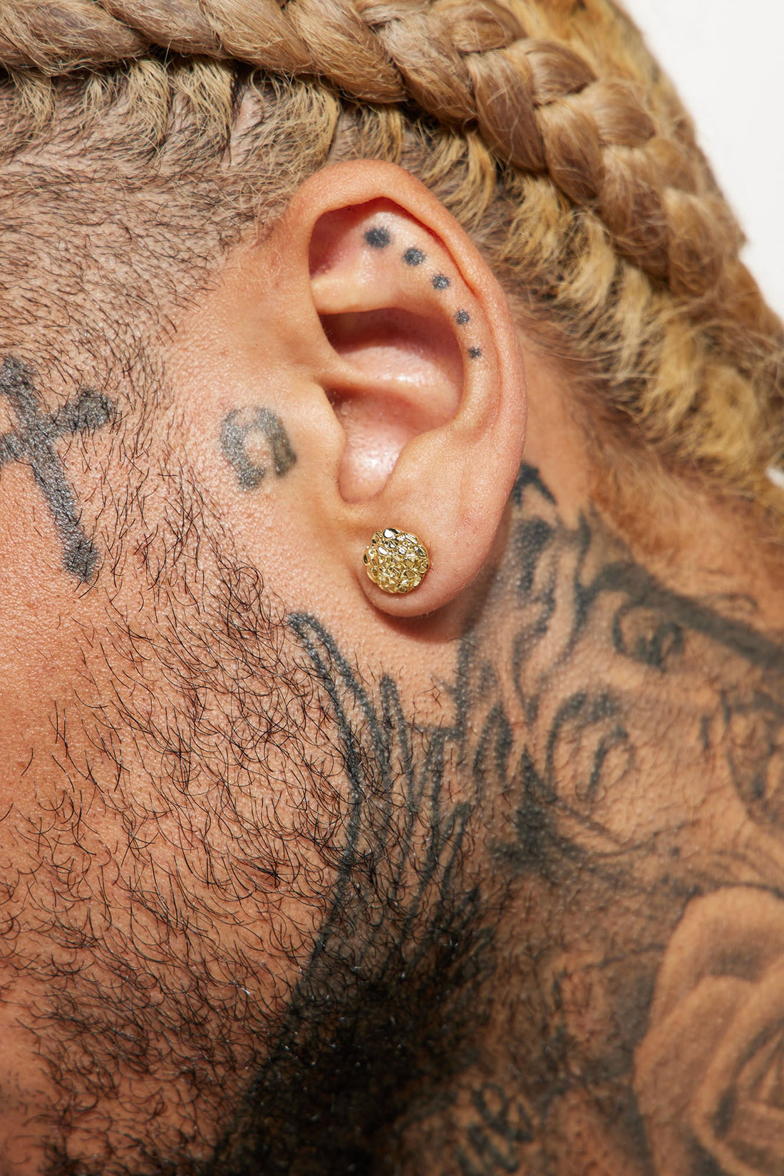 Nugget Stud Earring Set - Gold