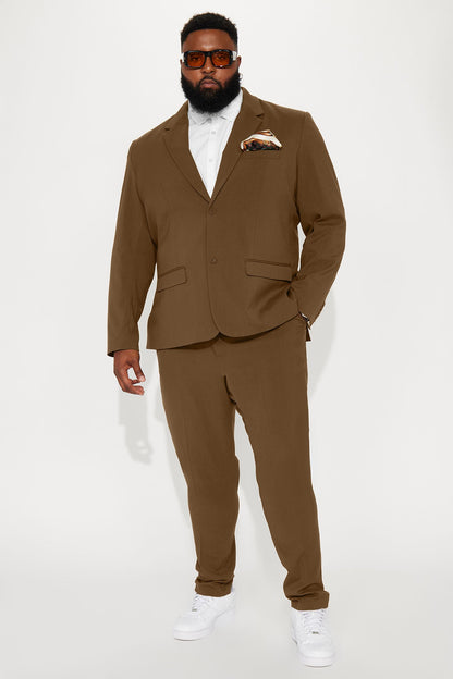 The Modern Stretch Suit Jacket - Bronze