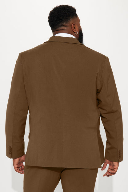 The Modern Stretch Suit Jacket - Bronze