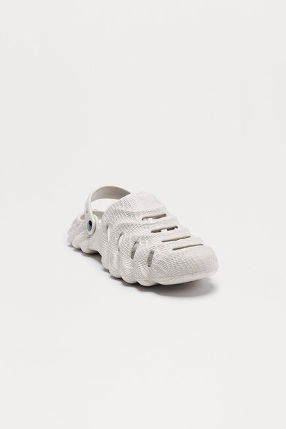 Flex Step Mules - Grey