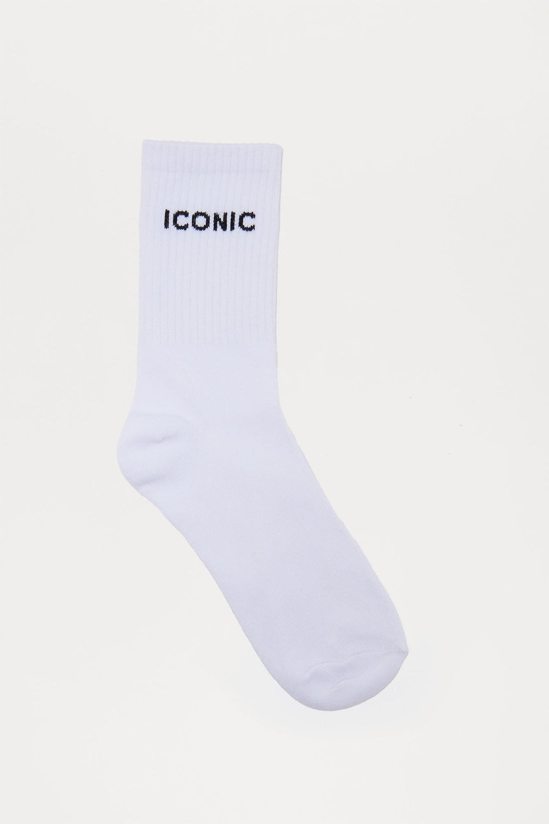 Mini Iconic Socks - White/Black